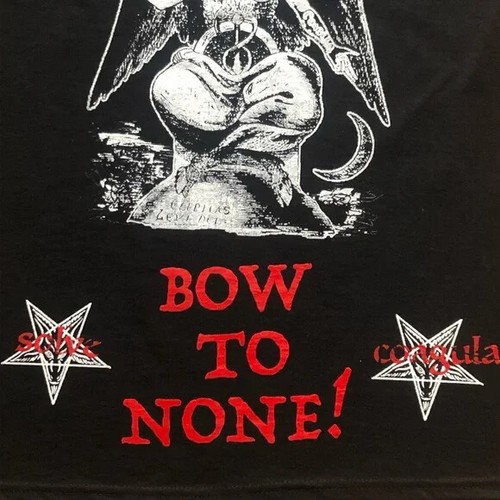 Camiseta Baphomet Solve Et Coagula S a 2XL Pentagrama Invertido Sigilo Arco a Ninguno - Imagen 6 de 6