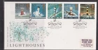 Great Britain 1998 Lighthouses First Day Cover #367ff Eddystone to Bromley