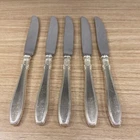 Vintage Gorham NOCTURNE Dinner Knives Sterling Flatware 1936 Set (5)