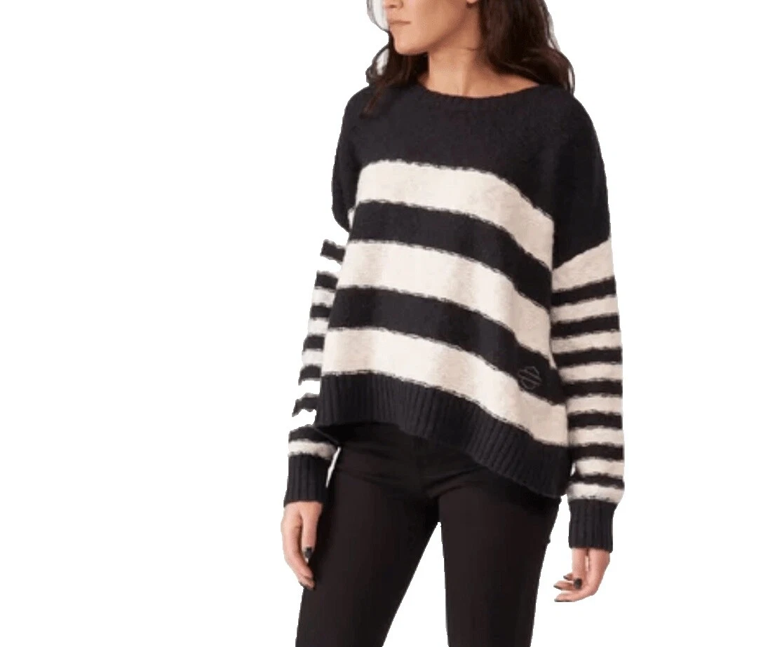 Suéteres Harley-Davidson a Rayas para mujeres