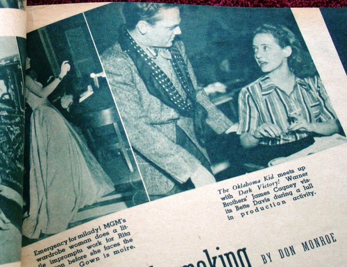 SCARCE TYRONE POWER COVER Mod. Movies (2/39) Gracie Allen C. Romero J. Cagney - Imagen 7 de 13