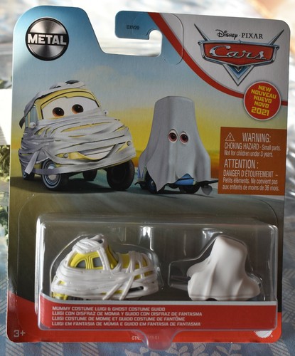 Disney Pixar Cars MUMIENKOSTÜM LUIGI & GEIST KOSTÜM GUIDO NEU