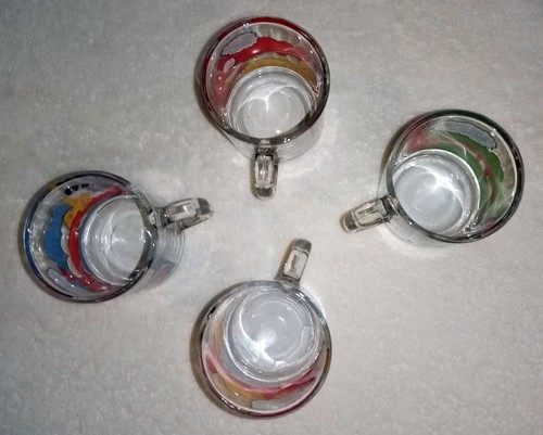 SET 4 BICCHIERI GARFIELD ODIE EXC! Bicchiere tazza McDonald's JIM DAVIS del 1978 - Foto 3 di 4