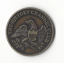 THE HISTORY CHANNEL CLUB 1776 COIN TOKEN COLLECTABLE