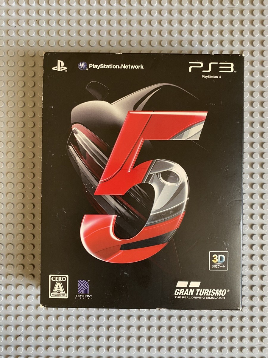 Gran Turismo 5 First Print Limited Edition BCJS-30001