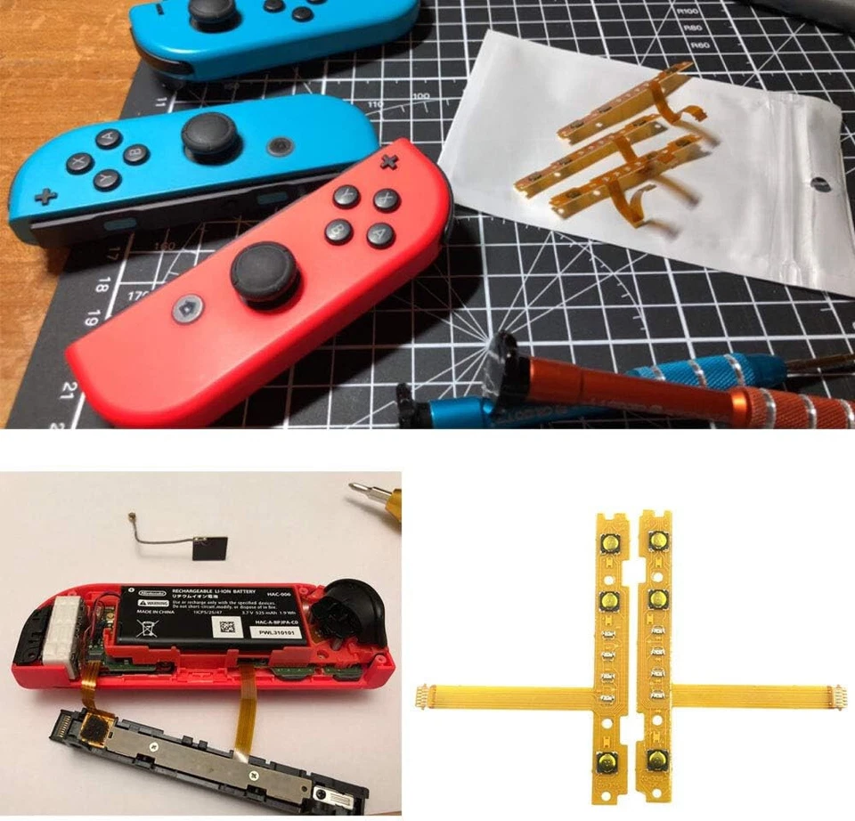 SR+SL Sync Button LED Lights Flex Cable Replacement For Nintendo Switch Joy Con - Image 4 of 4