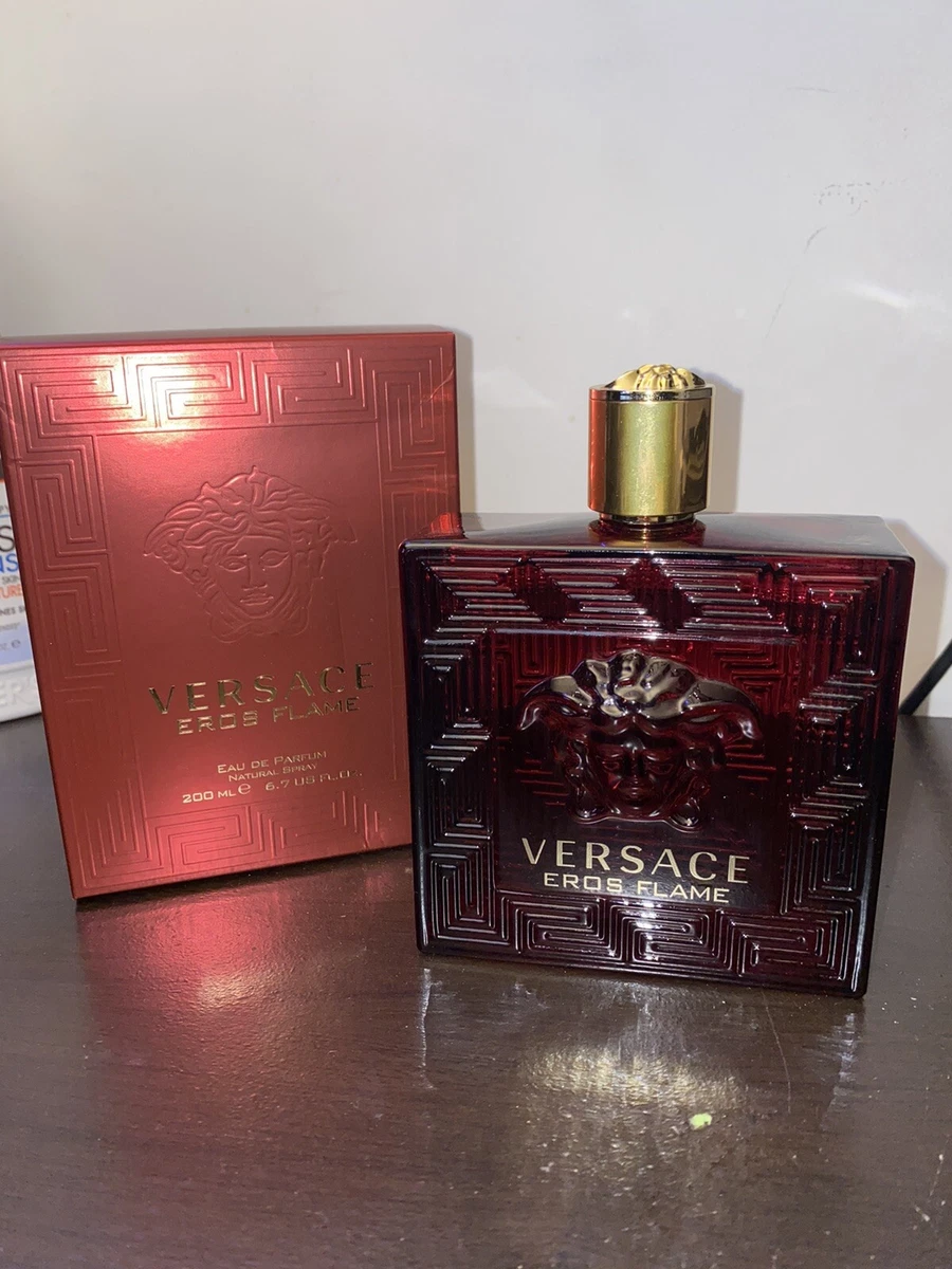 Versace eros flame 100ml. Eros flame versace 100 мл. Версаче эрос флейм миниатюра. Versace eros flame 50 мл. Versace eros flame parfum.