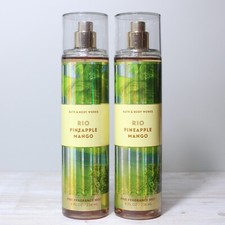 2 Pc Set Bath  Body Works RIO PINEAPPLE MANGO Spray Mist 8 fl oz.