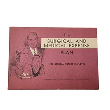 1965 GM General Motors Employee Benefits Booklet