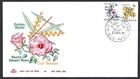 AUSTRALIA, 1970  "FLOWER COIL STAMPS" FDC,  USED (o)