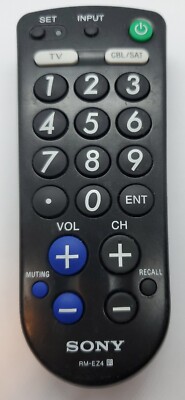 SONY Remote Commander RM-EZ4 Multi-Brand Large Buttons