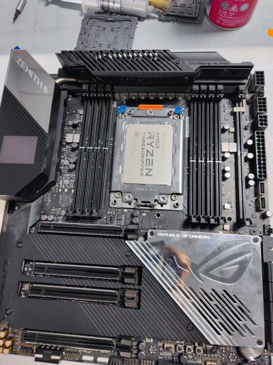 ASUS CPU/Ryzen Threadripper 3960X 搭載 中古 ASUS CPU/Ryzen Threadripper 3960X 搭載 中古 ASUS Prime trx40 Pro +