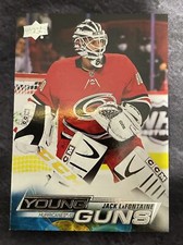 2022-23 Upper Deck Young Guns 236 Jack LaFontaine Carolina Hurricanes 