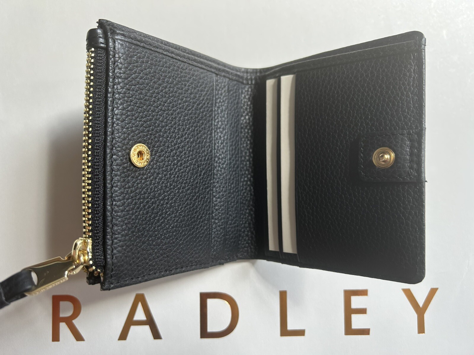 Brand New Radley Small Bifold Purse & Leather Bag Queensway Faux Croc