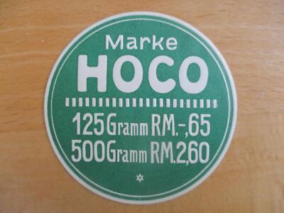 (9922) Reklamemarke - Marke HOCO