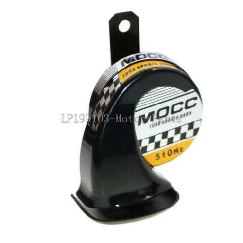 Bocina negra de motocicleta para Harley Davidson Fatboy Heritage Softail Classic Dyna Foto 4 de 4