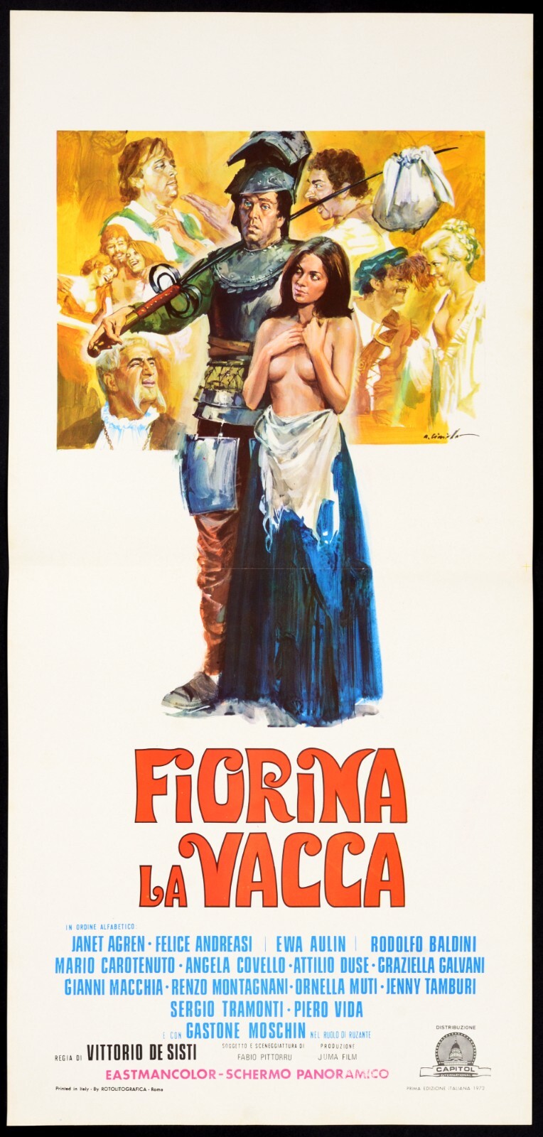 Locandina di Fiorina la vacca (1972)