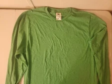 Delta Soft M T-Shirt Green Long Sleeve NWT 