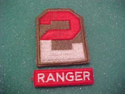 CERTIFIED WW2 U.S ARMY 2ND RANGER TRAINING PATCH SNOWY BACK | eBay