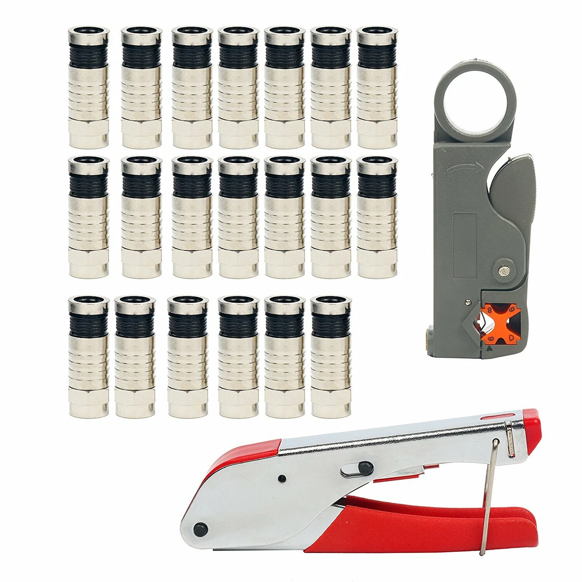 Coax cable on sale end tool