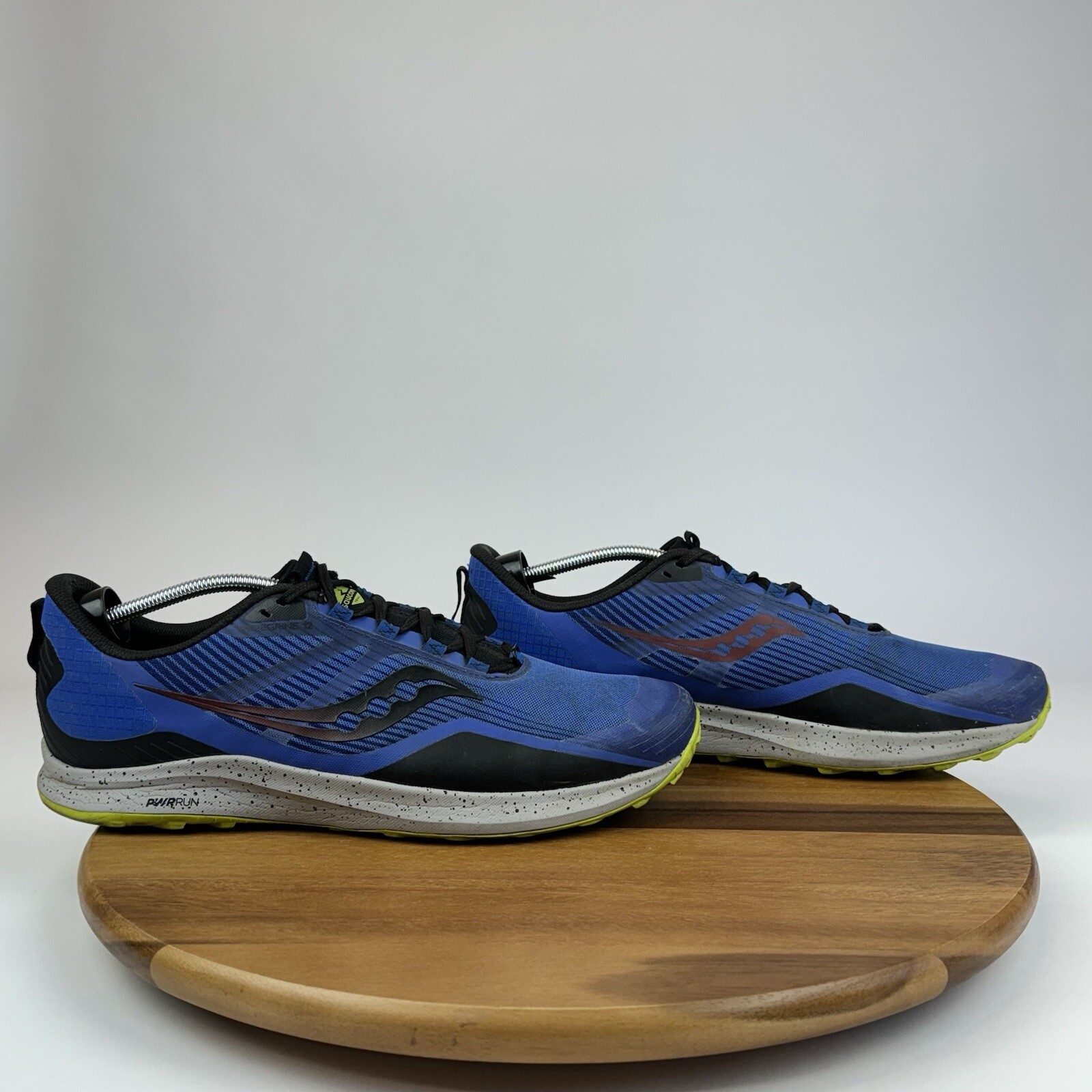 Mens Saucony Peregrine 12 Blue Athletic Trail Running Sneakers Shoes Size 14 D