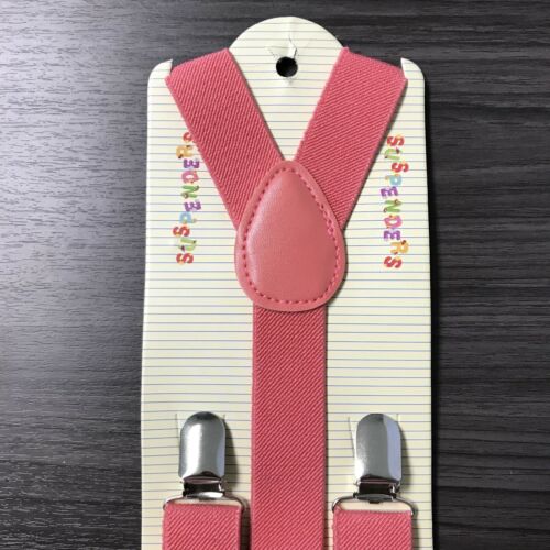 40+ Colors Y-Back Elastic Suspenders for Baby Toddler Kids Boys Girls US Seller - Picture 29 of 52