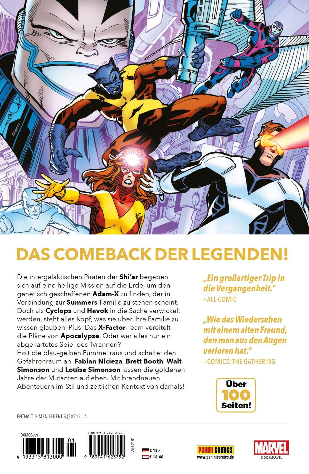 Thumbnail - X-men Legends | Bd. 1: Der Letzte Summers | Fabian Nicieza (u. A.) |