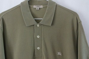 olive green burberry shirt