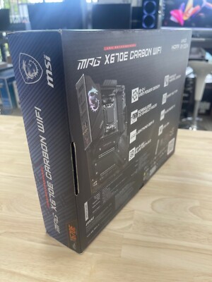 MSI MPG X670E CARBON WIFI DDR5 AM5 AMD Ryzen™ 7000 Series SATA 6Gb