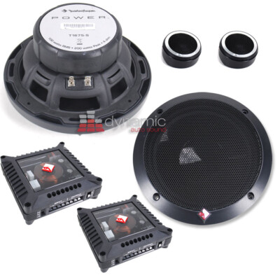 Rockford Fosgate T1675-S Power 6-3/4'' 2-Way Component Speakers Car Comp OPEN BOX