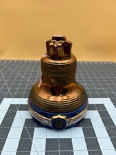 1976 FREEDOM BELL Decanter Old Mr. Boston Kentucky Bourbon Whiskey