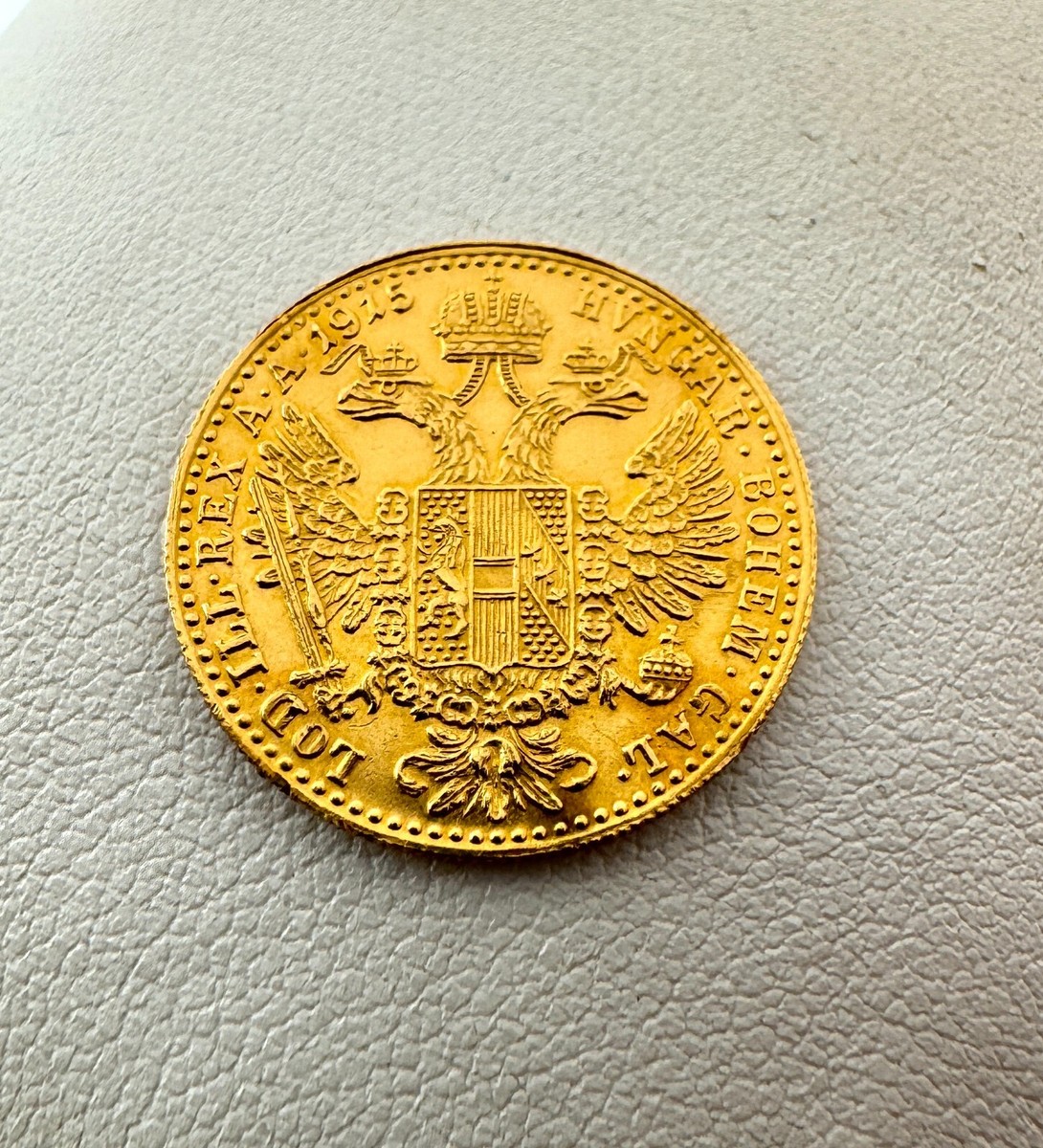 Gold 1915 Austrian Ducat Single Coin Ungraded Uncertified Good Condition |  eBay UK