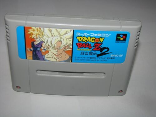 Dragon Ball Z Super Butouden 2 Super Famicom Japan import Box +Manual US Seller - Picture 3 of 12