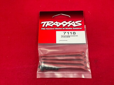 Traxxas 7118 RED molded Push tie rods ball ends  1/16 E-REVO SUMMIT mini vxl