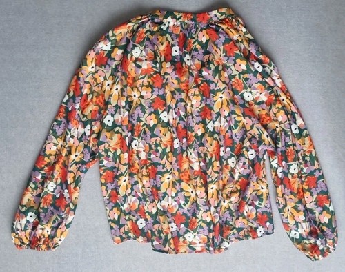 Top de mujer Vine Apparel floral mezcla de lino talla 18 - Imagen 5 de 8
