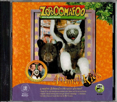 Zoboomafoo Animal Kids Pc Mac New XP Preschool Real Life Creature Adventures