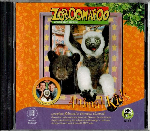 Zoboomafoo Animal Kids Pc Mac New XP Preschool Real Life Creature Adventures - Afbeelding 1 van 2