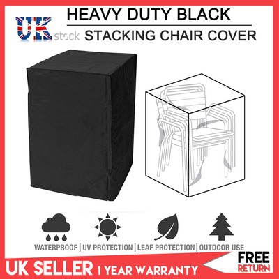 Stacking Chair Cover Quality UV Waterproof Outdoor Garden Patio Furniture Chairs