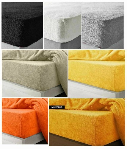 Teddybär Fleece Spannbettlaken Thermo Warm Weich Super Bequem Heiß Winter Weich - Bild 1 von 18