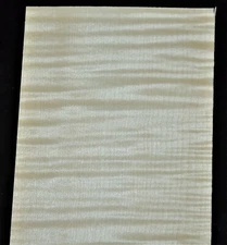 Curly Maple Raw Wood Veneer Sheet 5.5 x 17 inches 1/42nd                 4666-35