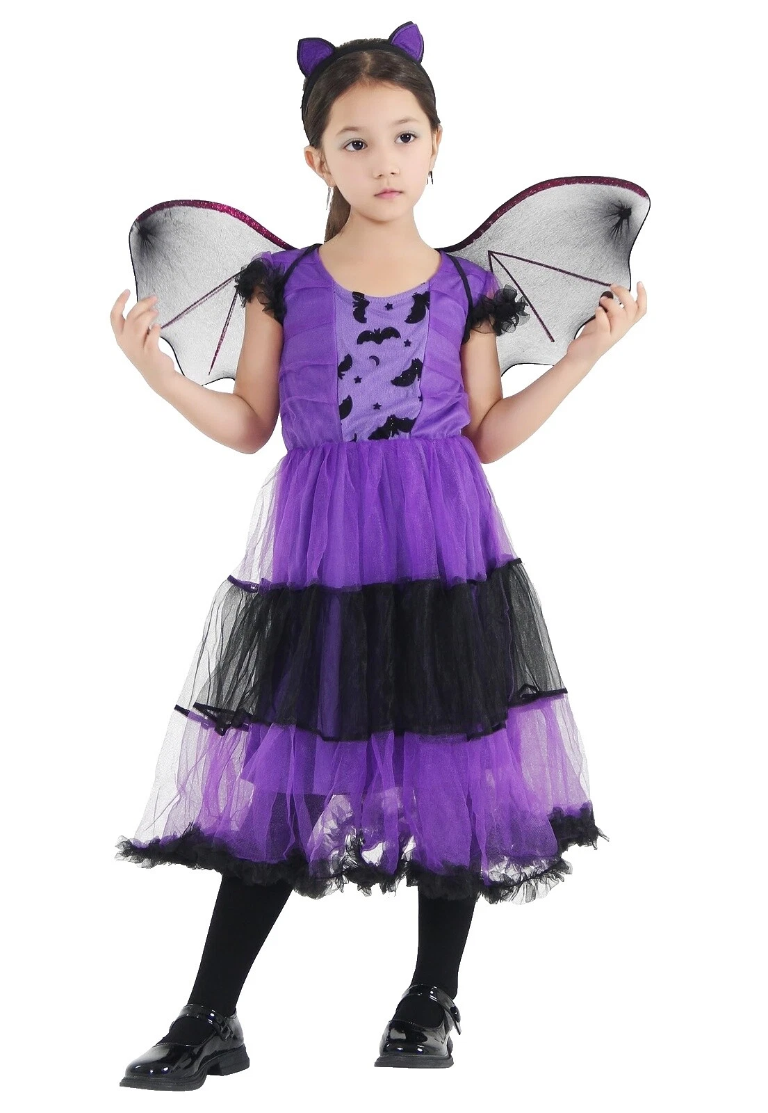 Disfraces de Halloween Encaje Vestido para Niñas