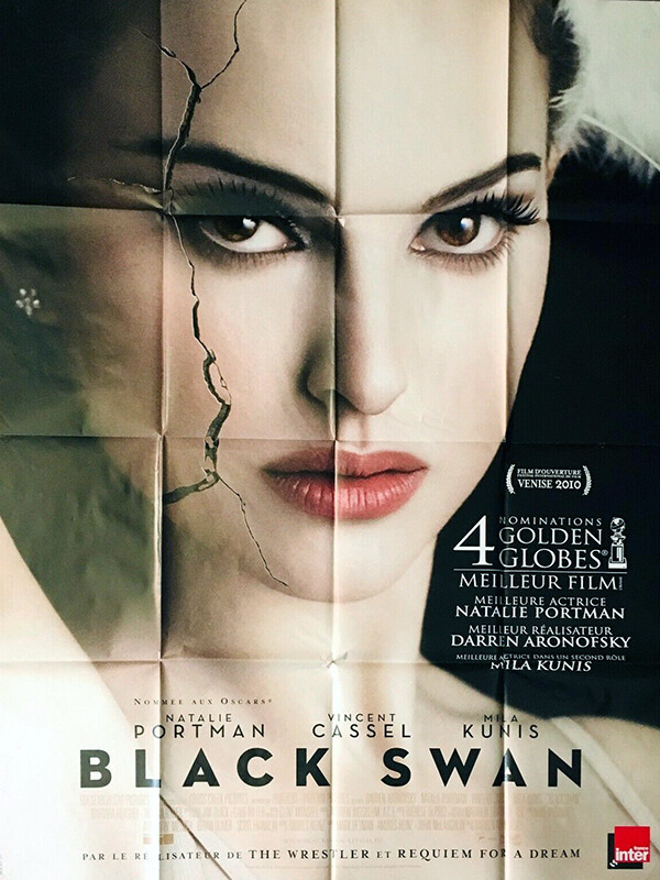 Black Swan 2010 Poster Black Swan (2010) R2 DE DVD Cover