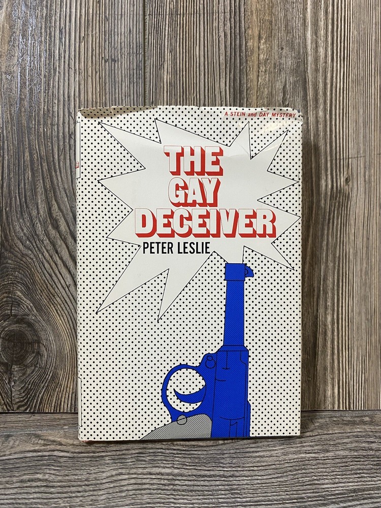 Rare 1967 Hard Cover The Gay Deceiver by Peter Leslie U.N.C.L.E Writer