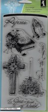 Inkadinkado Clear Stamps- Spiritual Sketches 99548 -New