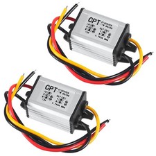 2PCS 12V to 3.7V Converter DC Step Down Buck Voltage Regulator Waterproof 3A
