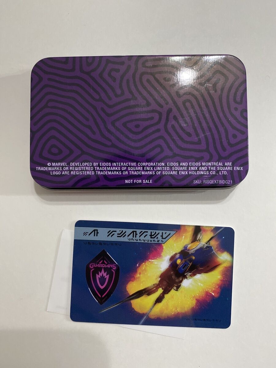 Marvel Guardians Of The Galaxy Card Tin GameStop Exclusive Marvel Guardians Of The Galaxy Card Tin GameStop Exclusive