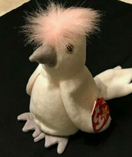 New Mint Condition with Mint Tags TY Beanie Baby "KUKU" The Cockatoo 1-05-97