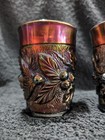Northwood Carnival Acorn Burrs 2 Tumblers in Amethyst c.1911 — photo 2