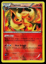 Pokemon Ancient Origins 13/98 Flareon Reverse Holo