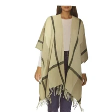 THREE DOTS $98 CASHMERE BLEND WRAP NEW WITH TAG